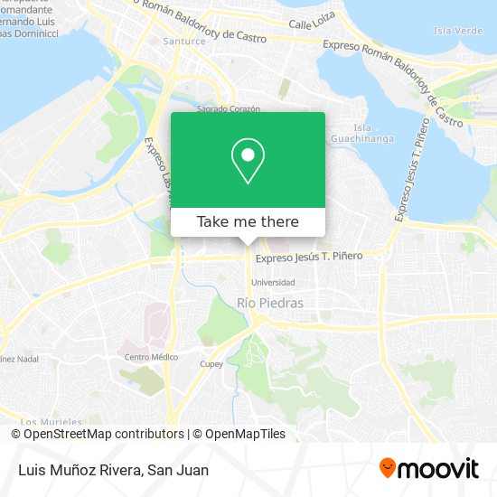 Luis Muñoz Rivera map