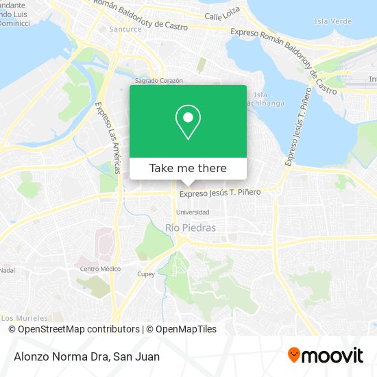 Alonzo Norma Dra map