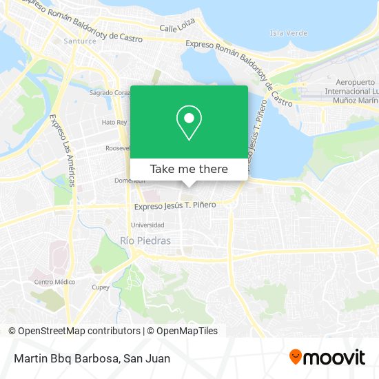 Martin Bbq Barbosa map