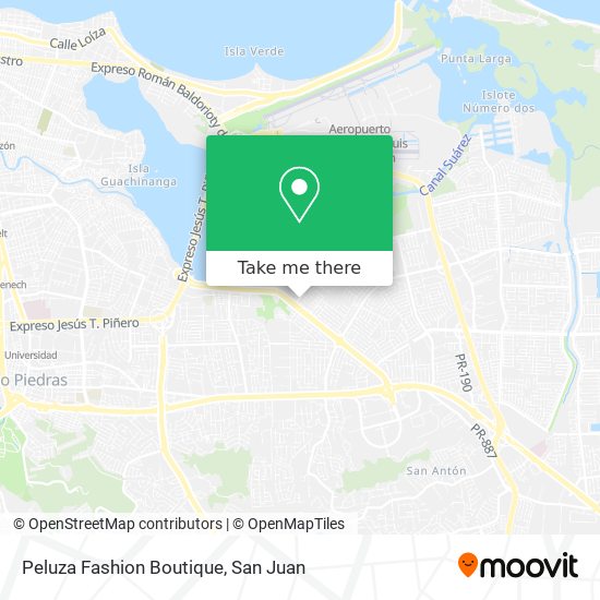 Peluza Fashion Boutique map