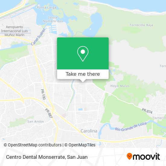 Centro Dental Monserrate map