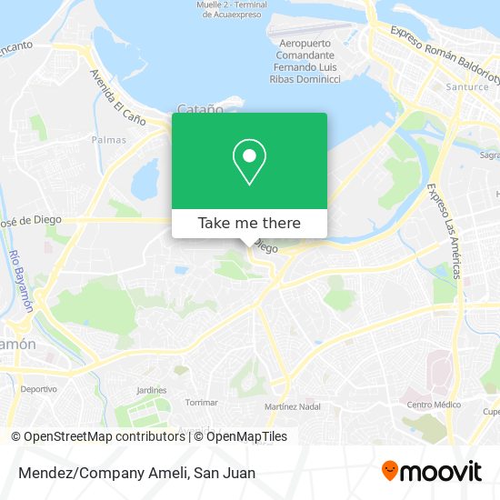 Mendez/Company Ameli map