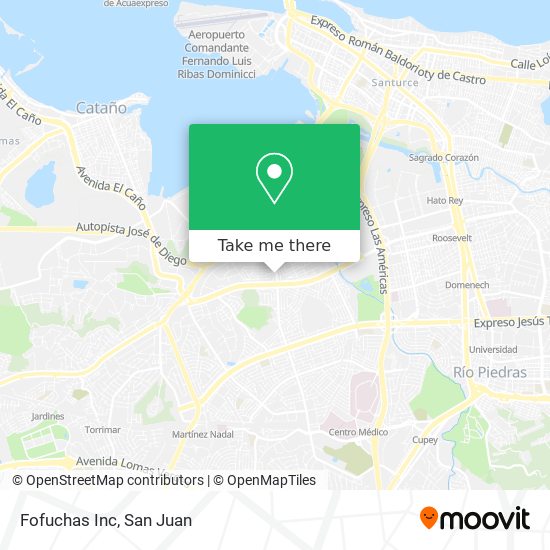 Fofuchas Inc map