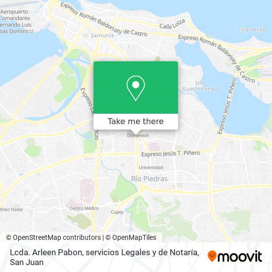 Lcda. Arleen Pabon, servicios Legales y de Notaría map