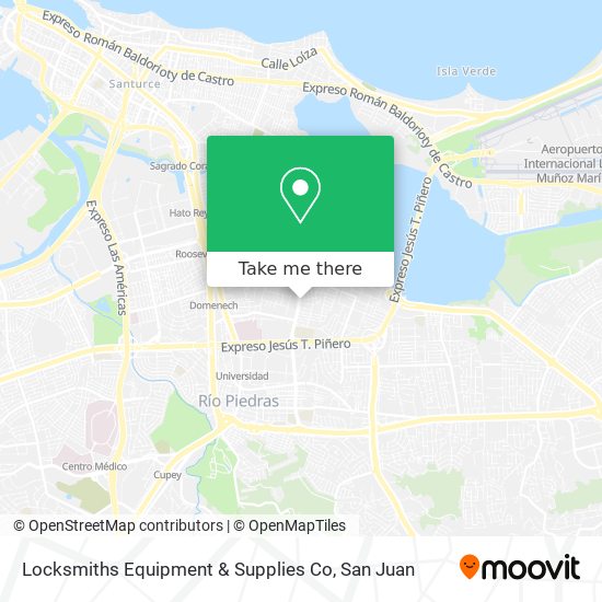 Locksmiths Equipment & Supplies Co map