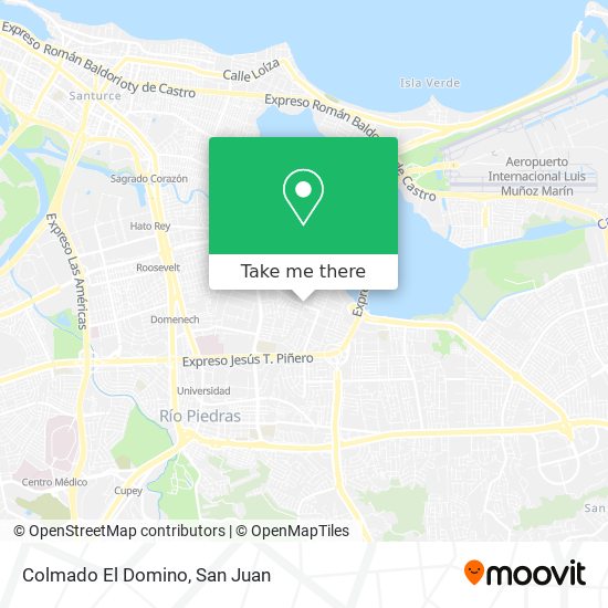 Colmado El Domino map