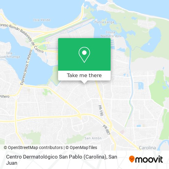 Centro Dermatológico San Pablo (Carolina) map