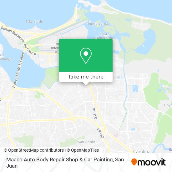 Maaco Auto Body Repair Shop & Car Painting map