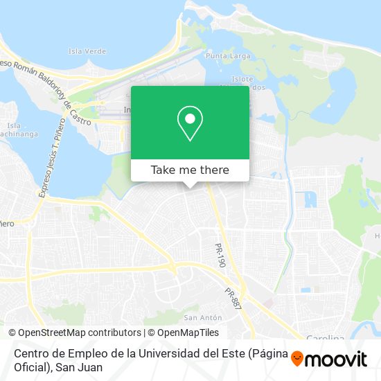 Centro de Empleo de la Universidad del Este (Página Oficial) map