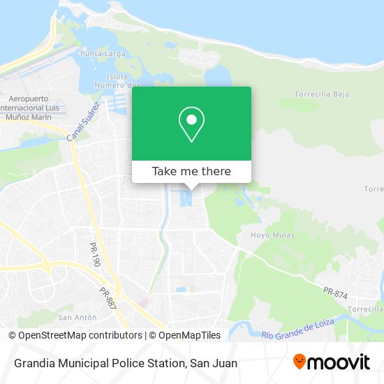 Grandia Municipal Police Station map