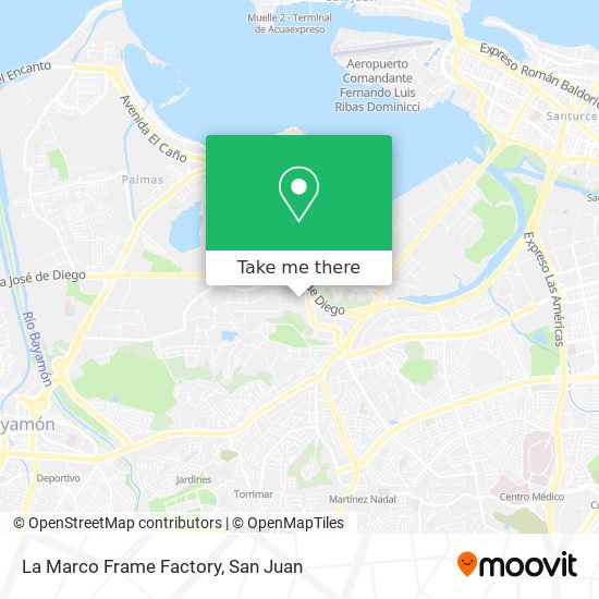 Mapa de La Marco Frame Factory