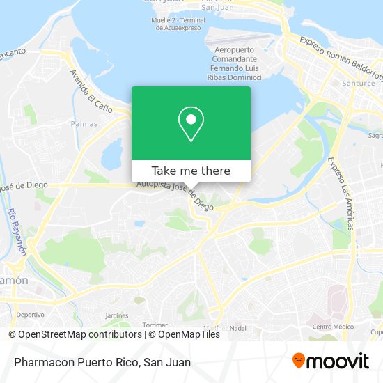 Pharmacon Puerto Rico map