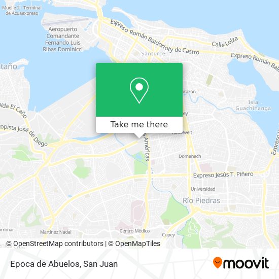 Epoca de Abuelos map