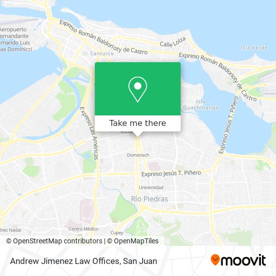 Andrew Jimenez Law Offices map