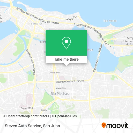 Steven Auto Service map