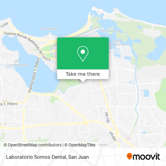 Laboratorio Somos Dental map