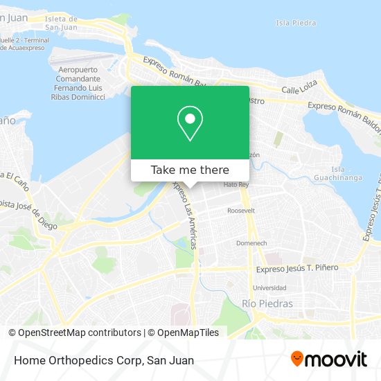 Home Orthopedics Corp map