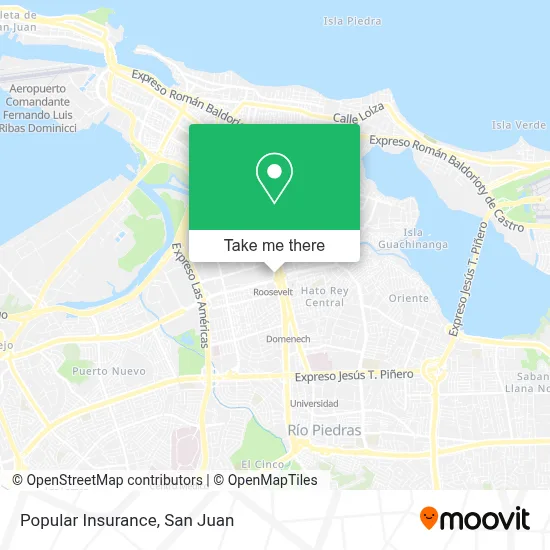 Popular Insurance map