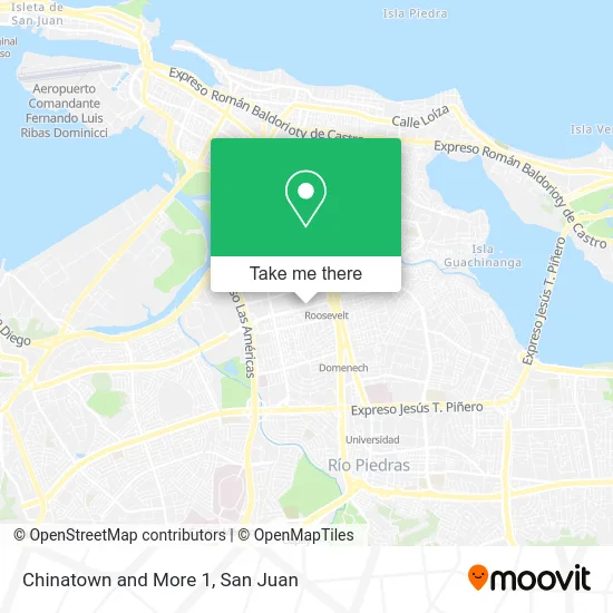 Mapa de Chinatown and More 1