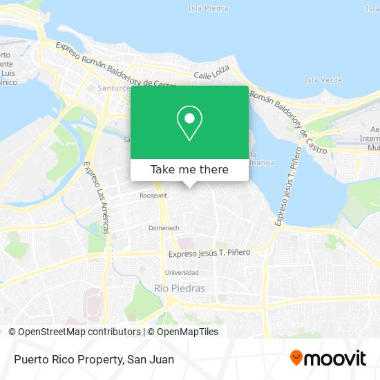 Puerto Rico Property map