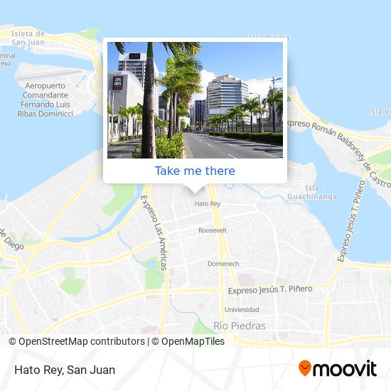 Hato Rey map