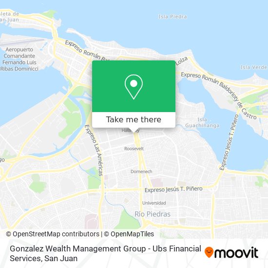 Gonzalez Wealth Management Group - Ubs Financial Services map