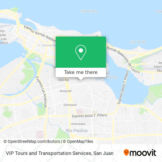 VIP Tours and Transportation Services map