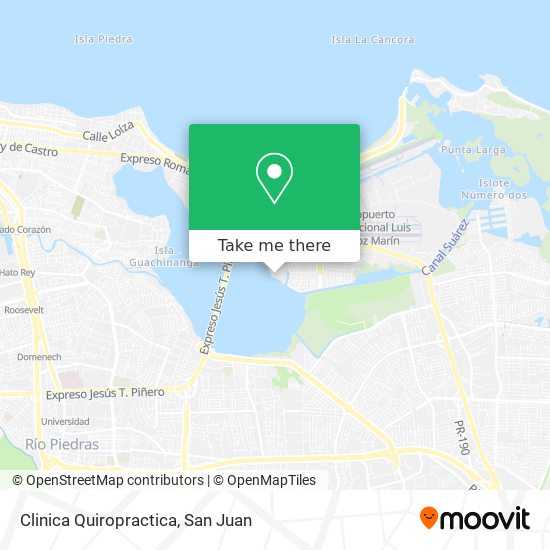 Mapa de Clinica Quiropractica