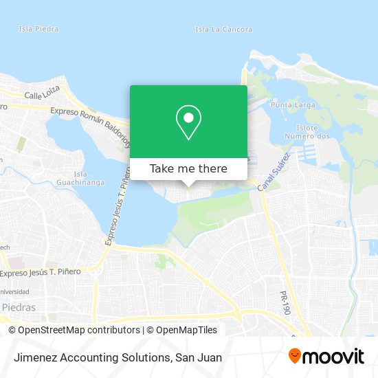 Jimenez Accounting Solutions map