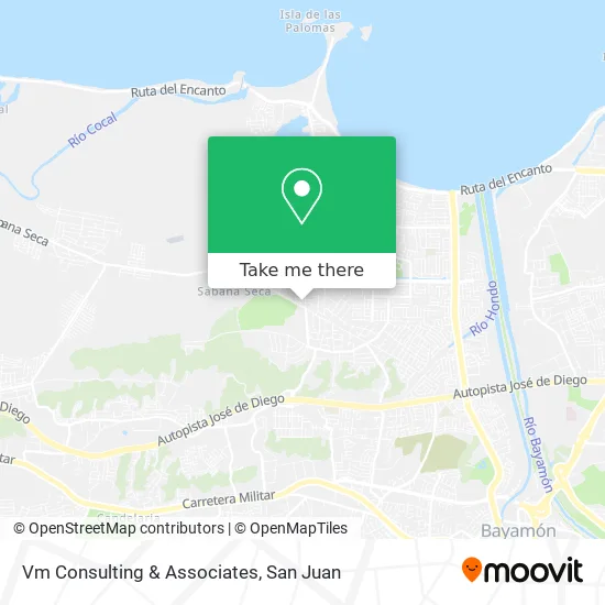 Mapa de Vm Consulting & Associates