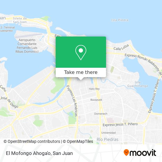 El Mofongo Ahoga'o map