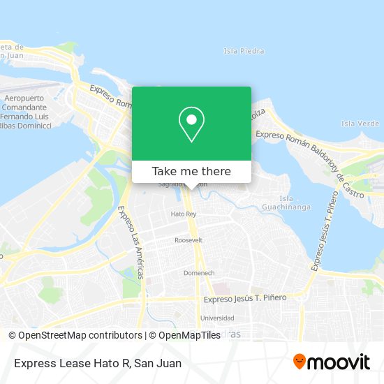 Express Lease Hato R map