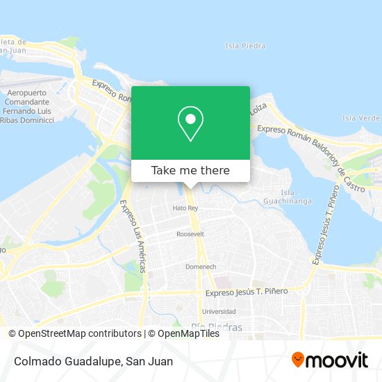 Mapa de Colmado Guadalupe