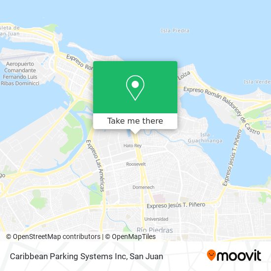 Caribbean Parking Systems Inc map