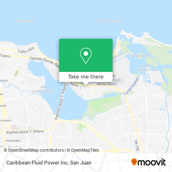 Caribbean Fluid Power Inc map