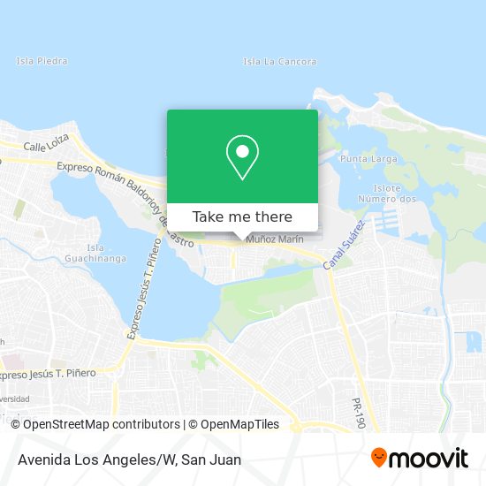 Avenida Los Angeles/W map