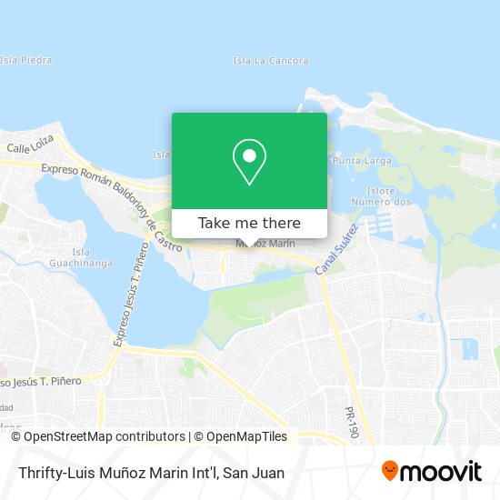 Thrifty-Luis Muñoz Marin Int'l map