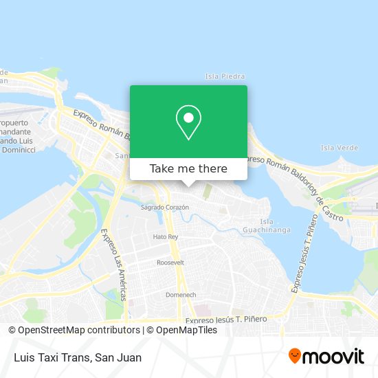 Luis Taxi Trans map