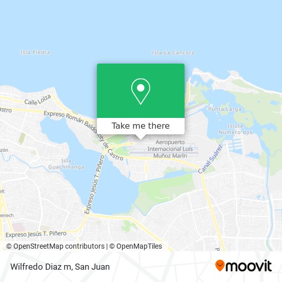 Wilfredo Diaz m map