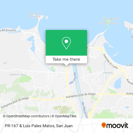 Mapa de PR-167 & Luis Pales Matos