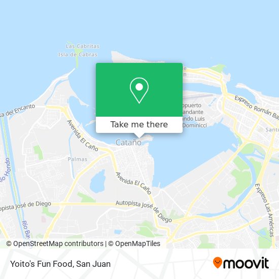 Yoito's Fun Food map