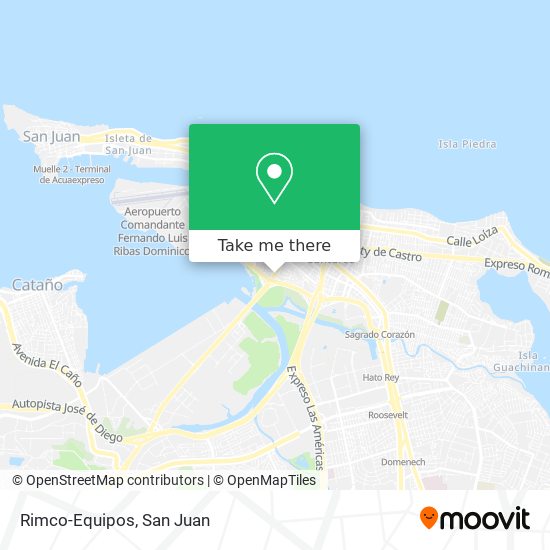 Rimco-Equipos map