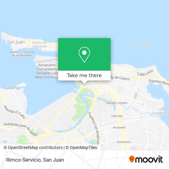 Rimco-Servicio map