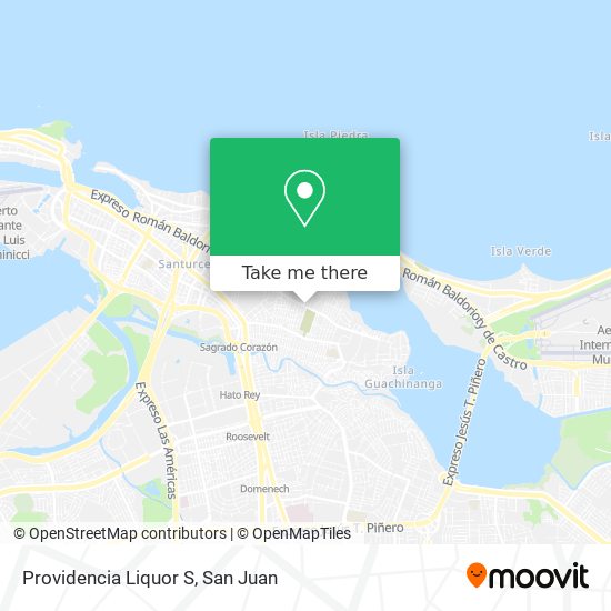 Providencia Liquor S map