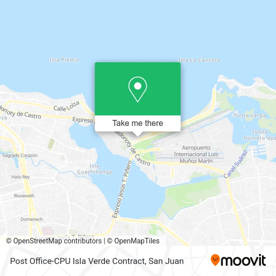 Mapa de Post Office-CPU Isla Verde Contract