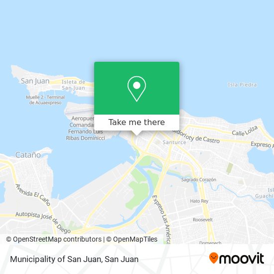 Municipality of San Juan map