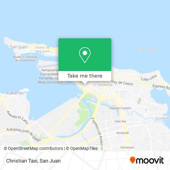 Mapa de Christian Taxi