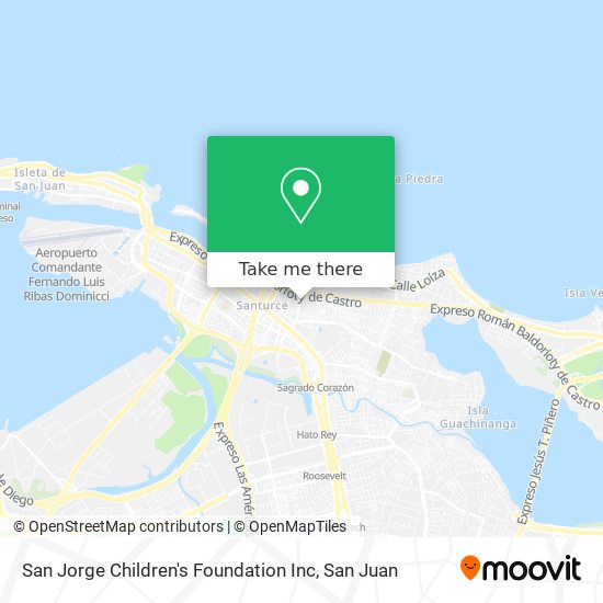San Jorge Children's Foundation Inc map