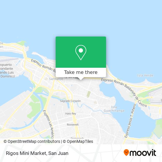Rigos Mini Market map