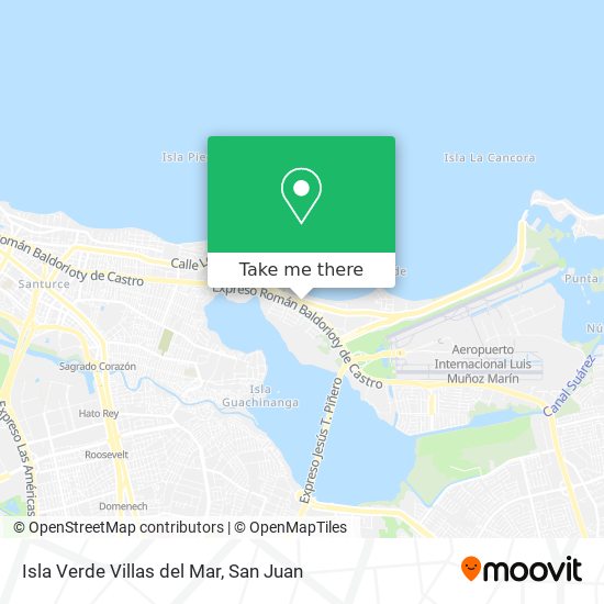 Isla Verde Villas del Mar map